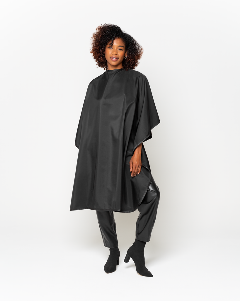 Sale Exclusive: Black Premium Water Proof Silkarah Cutting Cape