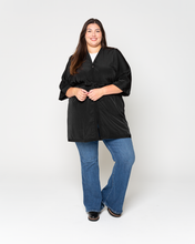 Sale Exclusive: Black Premium Unisex Peachskin Client Robes