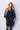 Navy Blue Premium Unisex Peachskin Client Robes