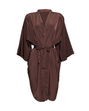 Dark Brown Premium Unisex Peachskin Client Robes